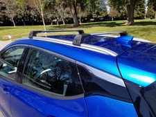 Silver Roof Rack Cross Bars For Chevrolet Bolt EV 2017-2021