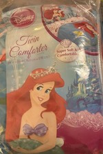 Disney Princess Little Mermaid Ariel Flounder Twin Comforter