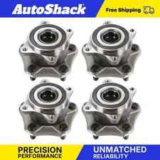 Front Rear Wheel Hub Bearing Assemblies for 2006-2013 Suzuki Grand Vitara