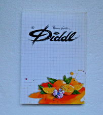 Diddl A6 Block Orangenschl&uuml;rfer NR. 39 Rarit&auml;t, 50 Bl&auml;tter kpl. und 1 Papiert&uuml;te