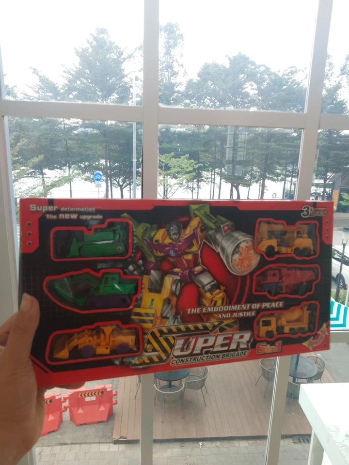 Colorful KO Bootleg Transformers G1 Devastator Constructicons Diaclone - Image 2 of 4