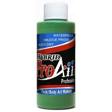 Face Painting Makeup ProAiir Waterproof Makeup - 2.1 oz 60ml Olive Green