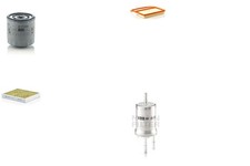 Inspektionspaket Filtersatz XL MANN-FILTER Feinstaubfilter (PM 2.5)