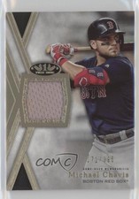2020 Topps Tier One Tier One Relics 171/395 Michael Chavis #T1R-MC v1x