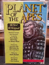 Adventure Planet of the Apes Book One #1 1990 Green Cover Sleeve