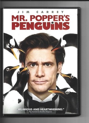 MR POPPERS PENGUINS  DVD  JIM CARREY CARLA GUGINO