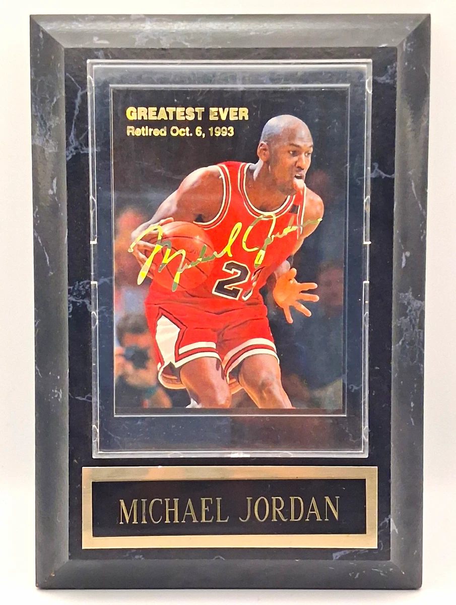 Michael Jordan Basketball Vintage Sports Plaques for sale | eBay