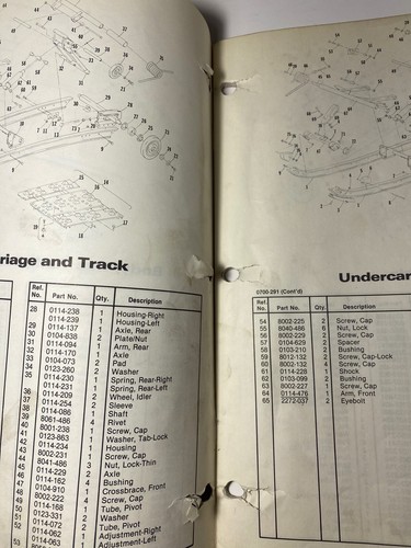 Arctic Cat Jag 1980 Illustrated Parts Manual Catalogue 2000 F/A 3000 F/A F/C - Picture 3 of 3
