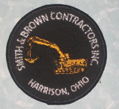 Smith & Brown Contractors Inc Patch - Harrison, Ohio - 3'' x 3''