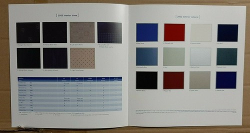 Ford Focus April 2003 Sales and Specification folders 4 OFF as a set. - Foto 3 di 6