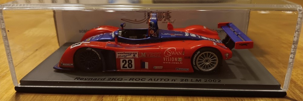 Spark Models - 1/43 - J Gene-M Smithson Reynard 2KQ-ROC Auto n 28 LM 2002