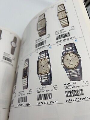 Citizen Watch Catalog 1989 vol. 4 , 264 pages Set For Citizen Watch Catalog 1989 vol. 4 , 264 pages Set For