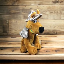 Vintage 90s Cartoon Network Scooby-Doo Sherlock Holmes 17  Plush Toy