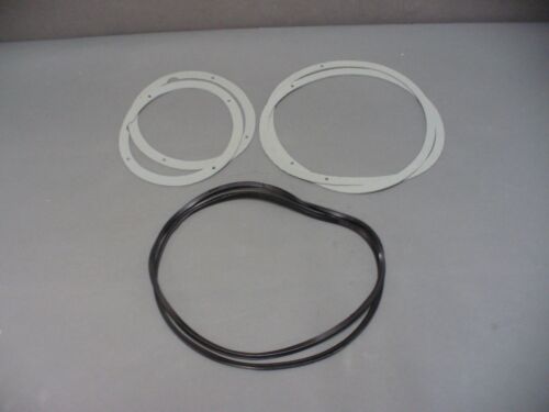 63 Ford Galaxie taillight lens gaskets housing trim ring pads - Picture 1 of 1