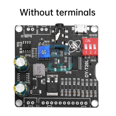 20W 9-way MP3 Player Voice Playback Module DC6-35V D-class Custom Audio Board