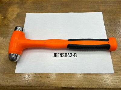 Snap-on Tools USA NEW ORANGE 16oz/450g Soft Grip Dead Blow Hammer HBBD16O