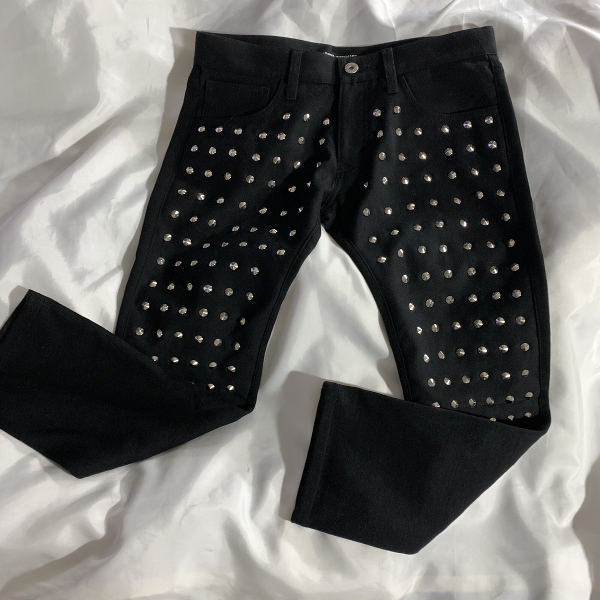 Pre-loved Junya Watanabe x Comme Des Garcons size XS black STUDDED 