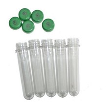 50 preform Screw Cap Tube Preform Waterproof Nutrition Clear 13 C