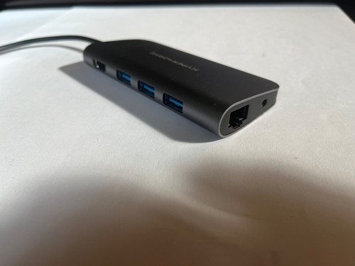Adaptateur Hyper Drive 9-en-1 Hub HD30F-gris USB-C Multiport Adaptateur - Photo 7/14
