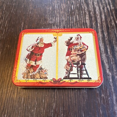 Christmas Deck Of Cards Buy 1994 Coca Cola Nostalgia Playing Cards