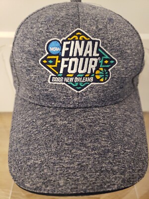 NWOT NCAA Final Four 22' New Orleans Hat Digital Blue Snap Back CBS Warner 