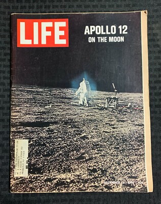 1969 Dec 12 LIFE Magazine VG+ 4.5 Apollo 12 On the Moon / Neil Armstrong