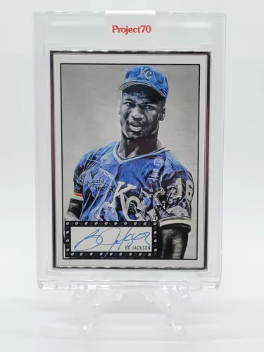 Topps Project 70 - Bo Jackson #206 - Lauren Taylor Artist Proof - 5/51