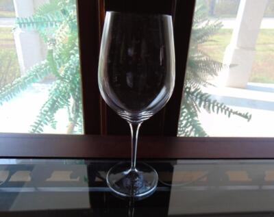 Spiegelau AUTHENTIS Crystal Wine Bordeaux Glass 18 oz Signed