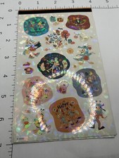 Disney Mickey Mouse Winnie the Pooh Halloween sticker sheet 4 