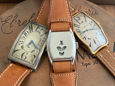 Very rare desirable Vintage Art Deco Jump Hour A.Schild 340 movement for repair