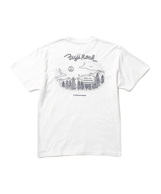 BEAMS x FUJI ROCK FESTIVAL'25 UENO KOSEI LANDSCAPE T-SHIRT JP Limited Original