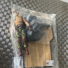 G.I.JOE EXCLUSIVE COLLECTOR'S CLUB ROCK N ROLL GATLING GUNNER - BAGGED