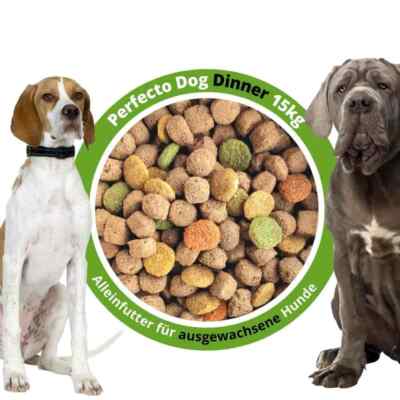 15 kg Hundefutter Trockenfutter Adult Dog Dinner für ausgewachsene Hunde