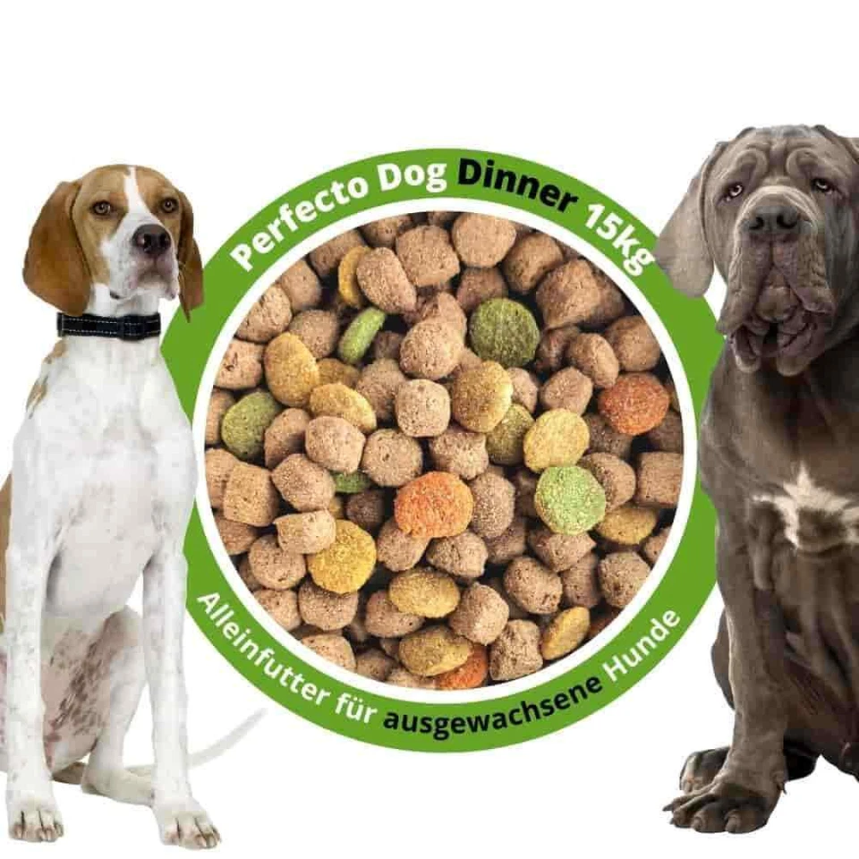 15 kg Hundefutter Trockenfutter Adult Dog Dinner für ausgewachsene Hunde