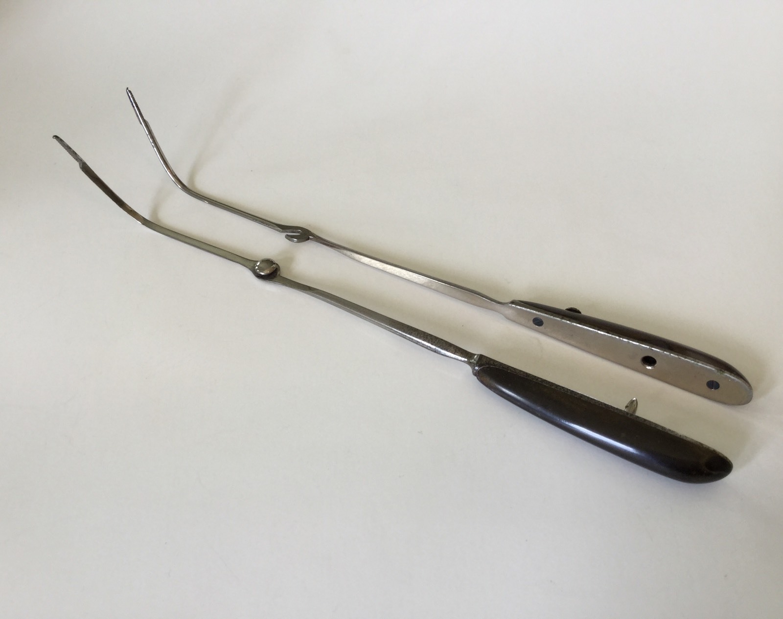 Antique Medical Doctors Old 1800s Surgical OB GYN Uterine Forceps ...