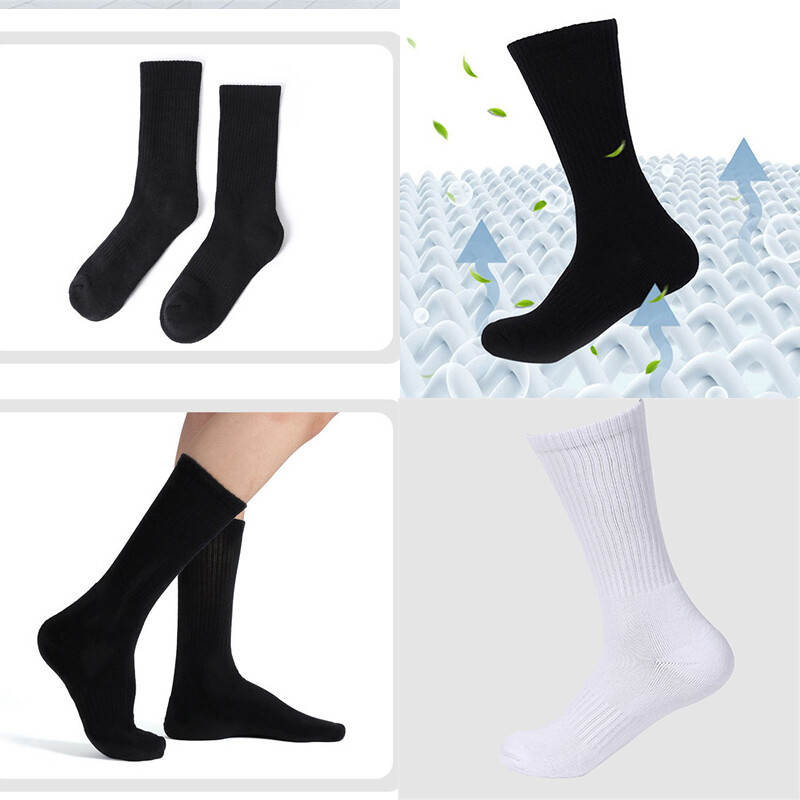 SAOLA Calze spesse e calde ricche da lavoro taglia 5 paia suola da uomo cotone cuscino sportivo