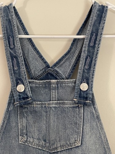 Old Navy - Overalls Shorts - Denim - SIZE 8 - Picture 5 of 12