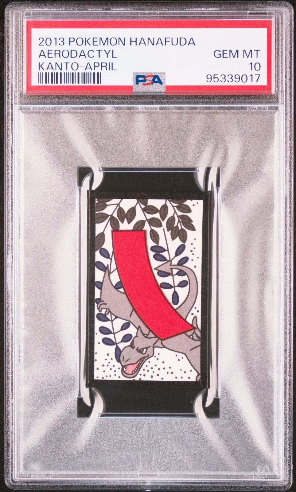 PSA10 2013 POKEMON HANAFUDA KANTO AERODACTYL APRIL