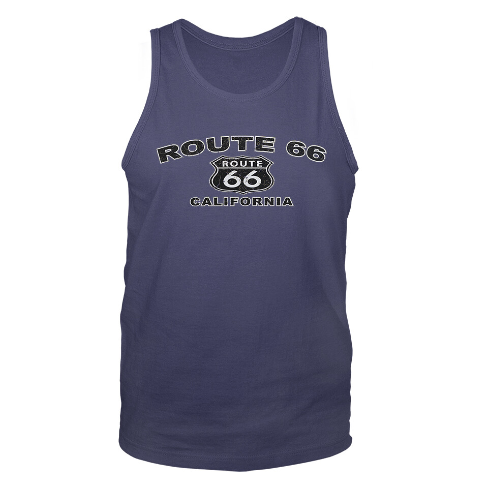 Route 66 Main Street of America California Graphic Tank Top