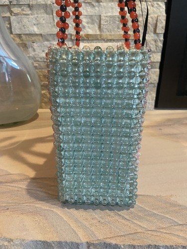 NWT Cynthia Rowley Beaded Watermelon Hand Bag Purse - Picture 3 of 9