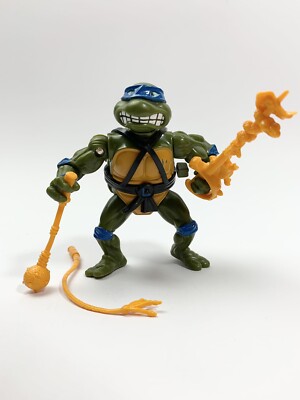 TMNT - Leonardo Wacky Action Figure 1989 - 100% Complete - Playmates
