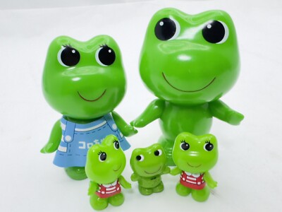 Korgen Kowa Koro-chan Kero-chan Vintage Soft Vinyl Figure Set of 5