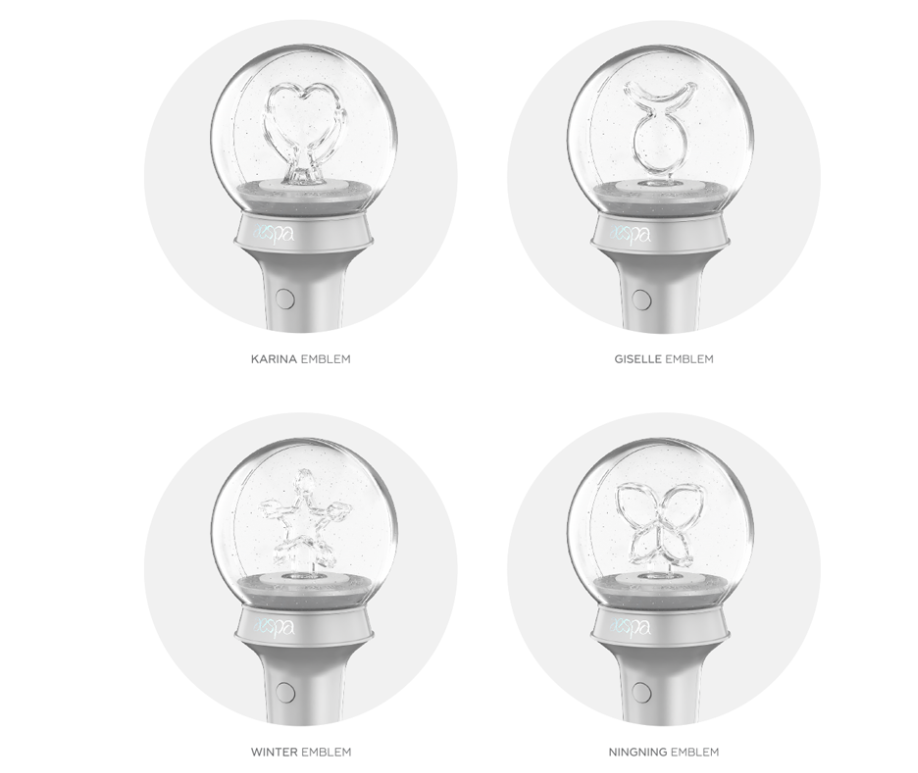 aespa Official Light Stick Fanlight for Concert / Custom Emblem
