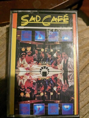 SAD CAFE SELF TITLED 9 TRACK CASSETTE ALBUM  1980 NO LABEL GIVEN, CAT NO IMD7040