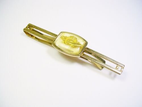 VINTAGE FREEMASON TIE CLIP SCIMITAR SHRINER MASON TIE BAR FORMAL WEAR - Picture 2 of 3