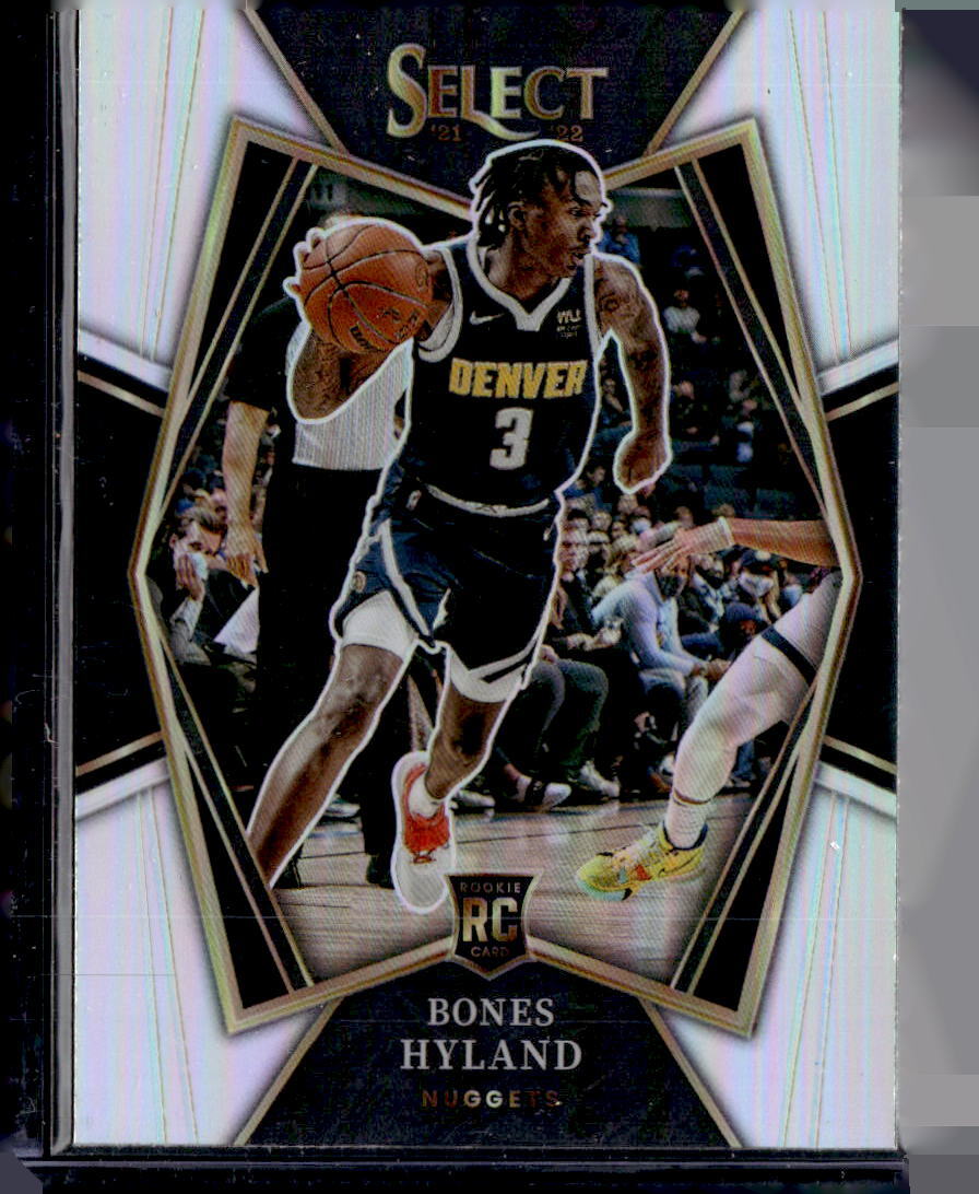 2021-22 Panini Select #174 Bones Hyland Silver Prizms
