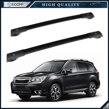 2 Pcs Roof Rack Cross Bar Luggage Carrier For 2009-2013 Subaru Forester Black