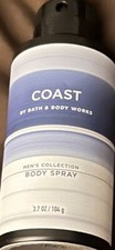 NEW BATH  BODY WORKS MEN COAST BODY SPRAY-3.7 OZ