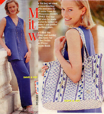 PRIMA SCHNITTMUSTER DAMEN OBERTEIL HOSE TASCHE & JUNGE & MÄDCHEN PUPPEN STRICKMUSTER