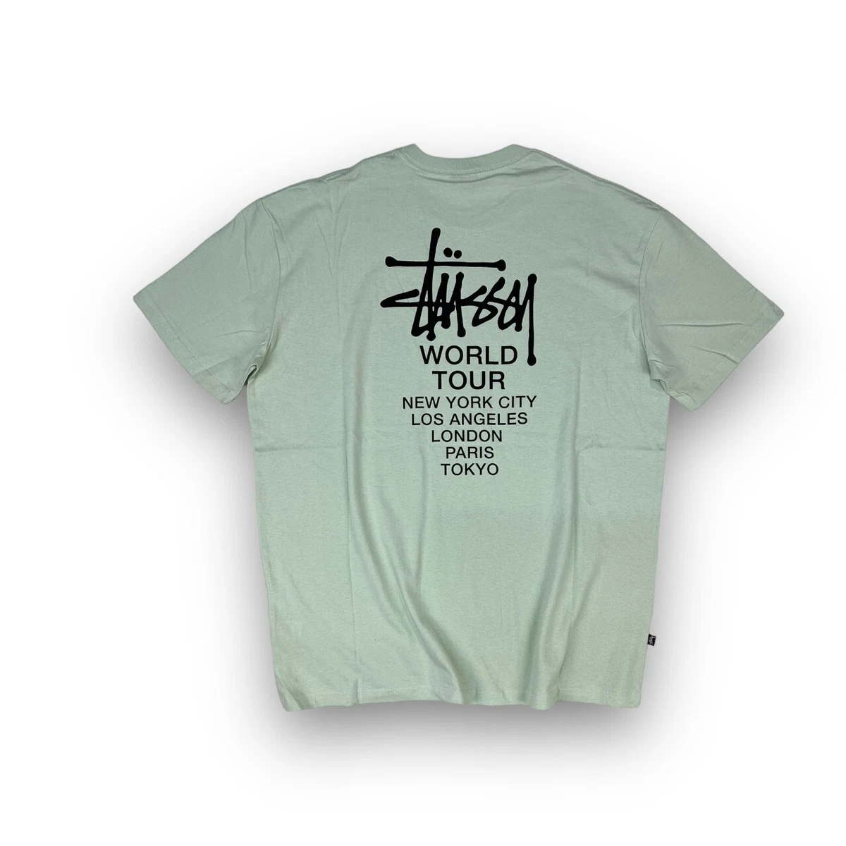 green stussy t shirt